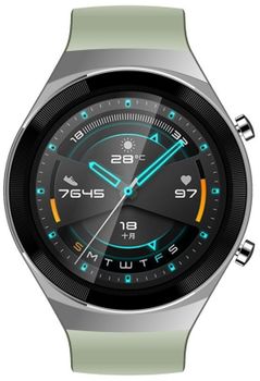 Smartwatch męski na zielonym pasku Rubicon RNCE68. Bluetooth. Zdalne rozmowy przez zegarek ✓zdrowy styl życia✓ (8).jpg